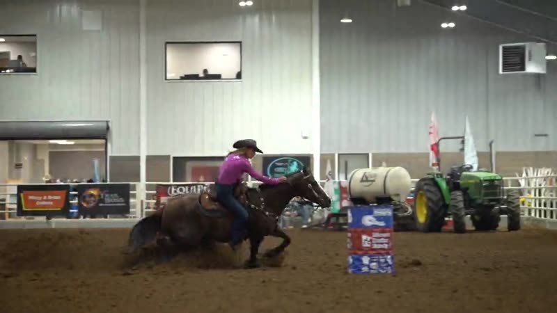 Barrel racing at Winona